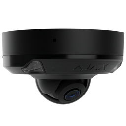 Cámara IP 8 Megapixel Ajax - 1/2.8&quot; Progressive Scan CMOS - Lente 4 mm | Ranura MicroSD hasta 256GB - IR15m | Luz Blanca 15 m | PoE 802.3at/af - Con Inteligencia Artificial - Color negro