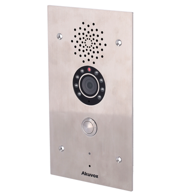 Videocitofoni IP - Telecamera 2 Mp | Audio bidirezionale - 2 relè | PoE