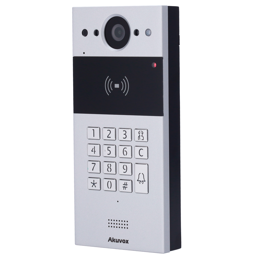 Videocitofono IP da parete - Telecamera 2 Mp | Audio bidirezionale - Apertura con scheda EM/MF