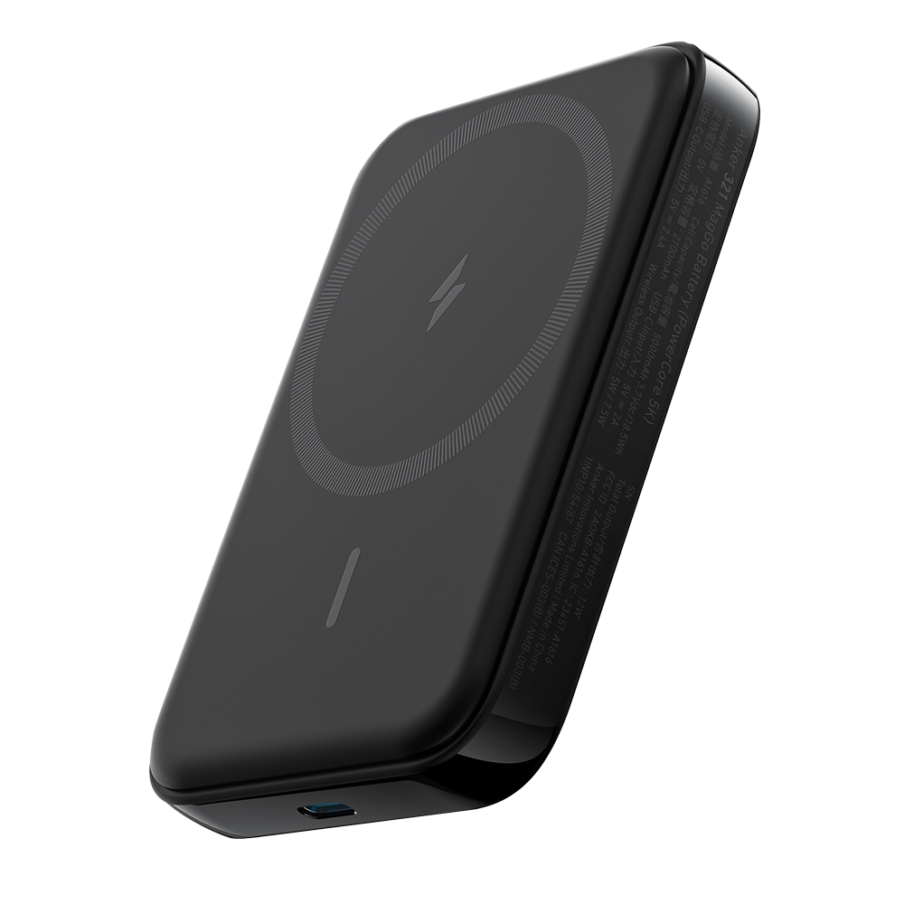 Anker Power bank magnetica wireless - Capacità 5000mAh - Ingressi USB-C - Uscite USB-C