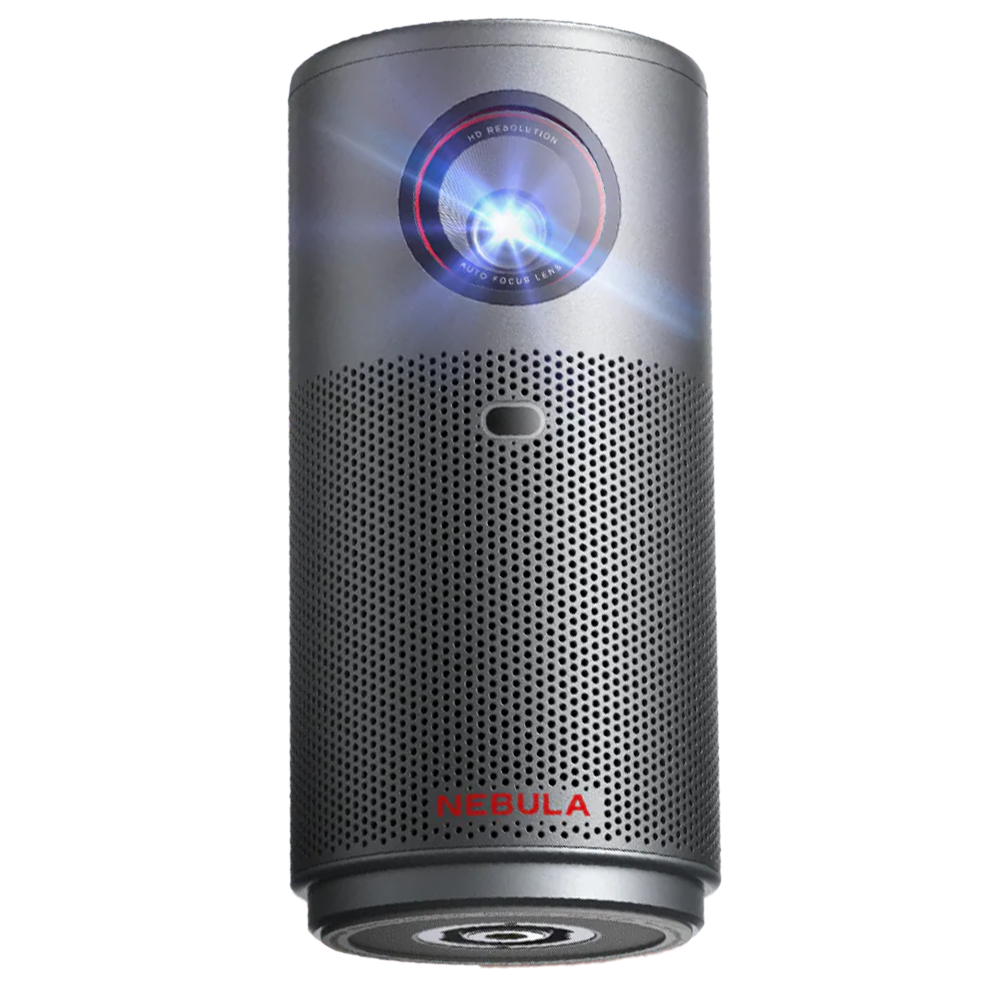 Nebula Capsule Air - Connessione WiFi / SO Google TV - Luminosità 150 Lumen - Proiezione fino a 100" - Autonomia fino a 2 ore - Altoparlante 5W (Dolby Audio)