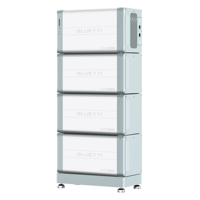 Kit batteria domestica - Inverter + Batteria + Supporto - Gran capacità 14880Wh - Potenza 6000W - Controllo tramite APP (Wifi e Bluetooth) - IP65