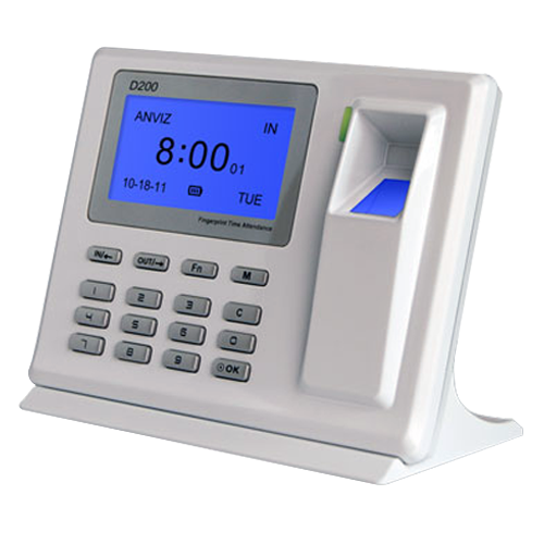 Terminal di Controllo Presenze ANVIZ - Impronte digitali e tastiera - 2000 registrazioni / 50000 registri - Comunicazione USB - 16 Modi di Controllo presenze - Software CrossChex gratuito