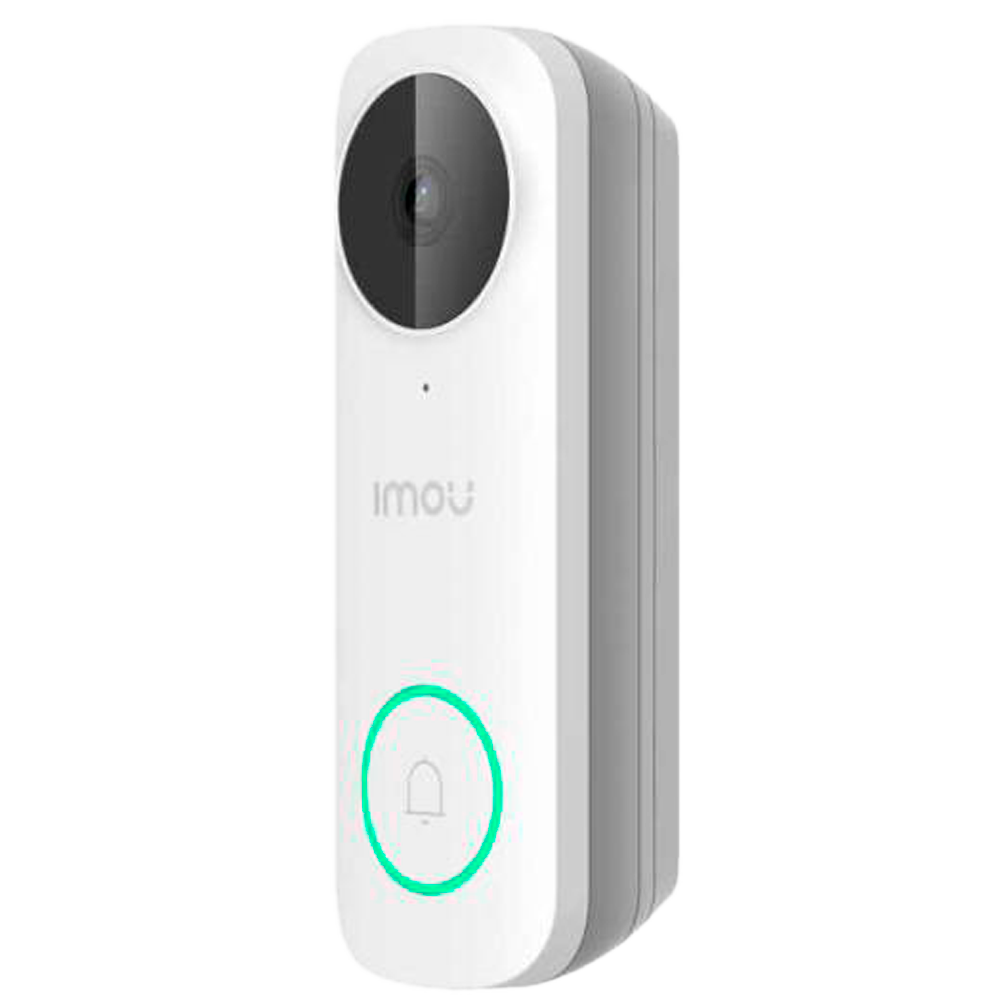 Doorbell WiFi Imou 5 Megapixel 3K - Alimentazione AC / DC - Lente 2.0mm / IR 5m - Rilevamento PIR di persone - Audio Bidirezionale  - App Imou Life