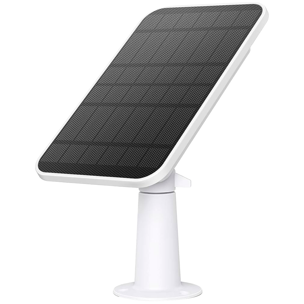 Panel Solar Eufy by Anker - Compatibile con EufyCam / SoloCam - Alta efficienza - Cavo da 4m - Autonomia illimitata - Adatto per esterni IP65