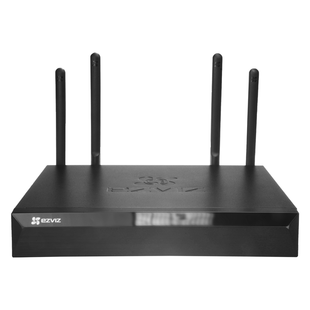 Registratore EZVIZ WiFi NVR - 16 CH video / Compressione H.265 - Risoluzione 5Mpx /200 Mbps - Wifi Dual per telecamere e router - Uscita HDMI e VGA - Ammette 1 hard disk