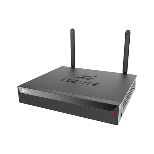 Registratore EZVIZ WiFi NVR - 8 CH video / Compressione H.265 - Risoluzione massima 5Mpx - Larghezza di banda 100 Mbps - Uscita HDMI e VGA - Ammette 1 hard disk