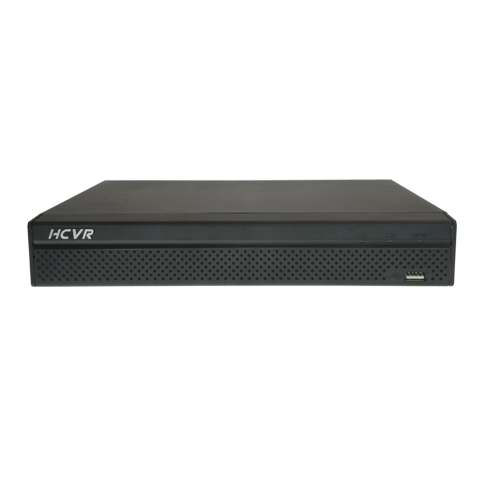 Videoregistratore digitale HDCVI - 4 CH HDCVI o CVBS / 1 CH audio / 2 IP - 720p (25FPS) - Allarme non disponibile - Uscita VGA e HDMI Full HD
