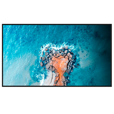 Monitor HISENSE DLED 4K 65" | Serie DM - Risoluzione 3840x2160 - 2 ingressi HDMI 2.0 - Utilizzo intenso 24/7 - Altoparlanti integrati - Android 11