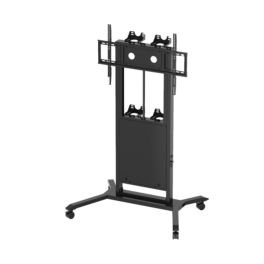 Supporto motorizzato con ruote - Peso supportato 100Kg - VESA 900x600mm - Altezza regolabile