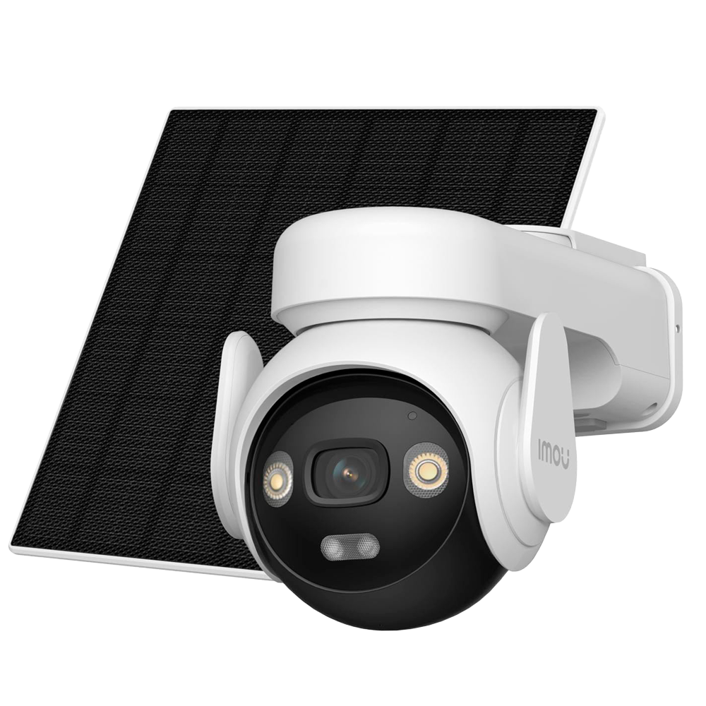 Telecamera AOV PT WiFi &amp; 4G LTE Imou 5 Megapixel - Inclusa scheda SIM / Batteria 10000 mAh - Ottica 3.6 mm / IR 20m / Led bianco - Rilevamento umano tramite IA - Audio Bidirezionale / Sirena &amp; Luce LED - Adatto per esterni IP66