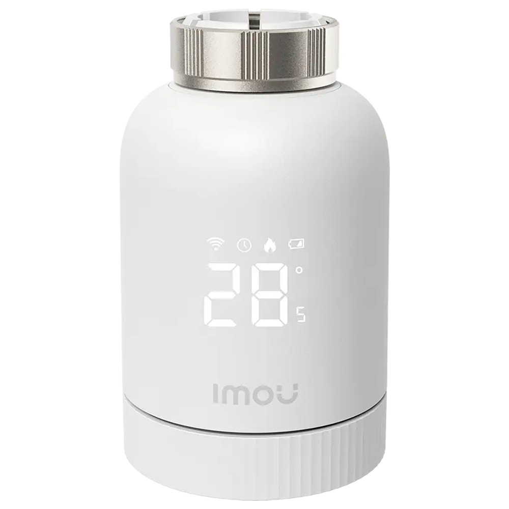 Imou Termostato smart per radiatori - Gestione dall'App - Zigbee 3.0 - HUB richiesto - Basso consumo - Adatta per interni