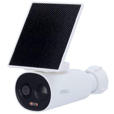 Telecamera Wifi a Batteria Imou 3 Megapixel - Pannello solare integrato - Lente 2.8mm / IR 15m - Rilevamento PIR di persone - Audio Bidirezionale / Sirena - App Imou Life