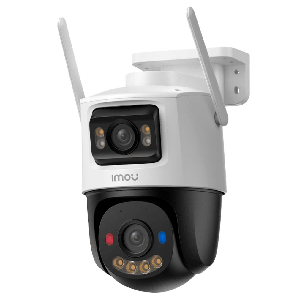 Telecamera Wifi Doppia Ottica PT Imou 8 MP - Doppia ottica: Panoramica e PT mobile - Visione notturna Aurora Full Color con IA - Rilevamenti Smart Imou Sense integrati  - Caricamento degli algoritmi su richiesta (AlgoPlay) - App Imou Life