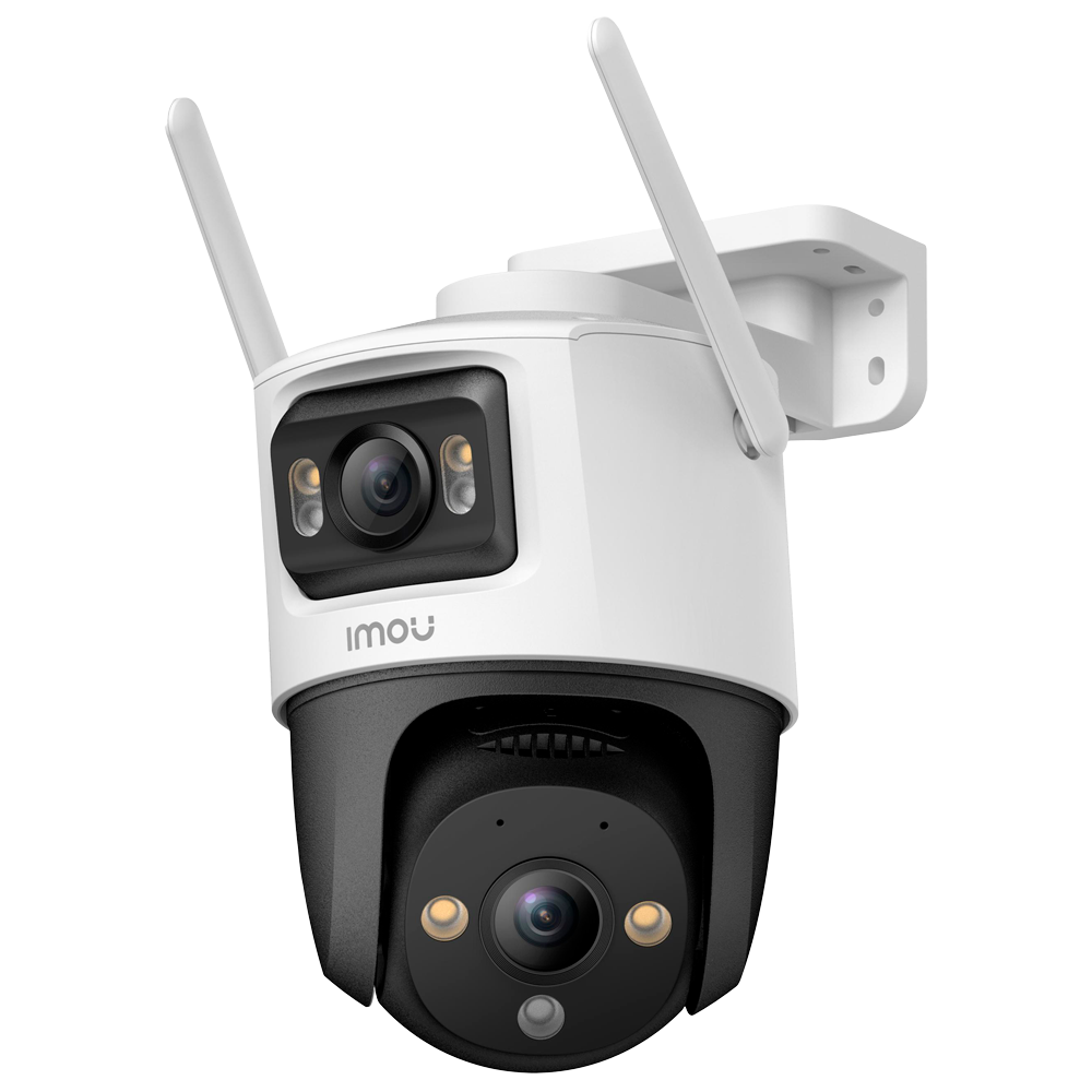 Telecamera Wifi Doppia ottica PT Imou 5 MP 3K - Movimento e Autotracking - Lente 3.6mm / IR 15m - Rilevamento di persone e suoni - Audio Bidirezionale / Sirena - Ammette scheda microSD (máx. 256GB)