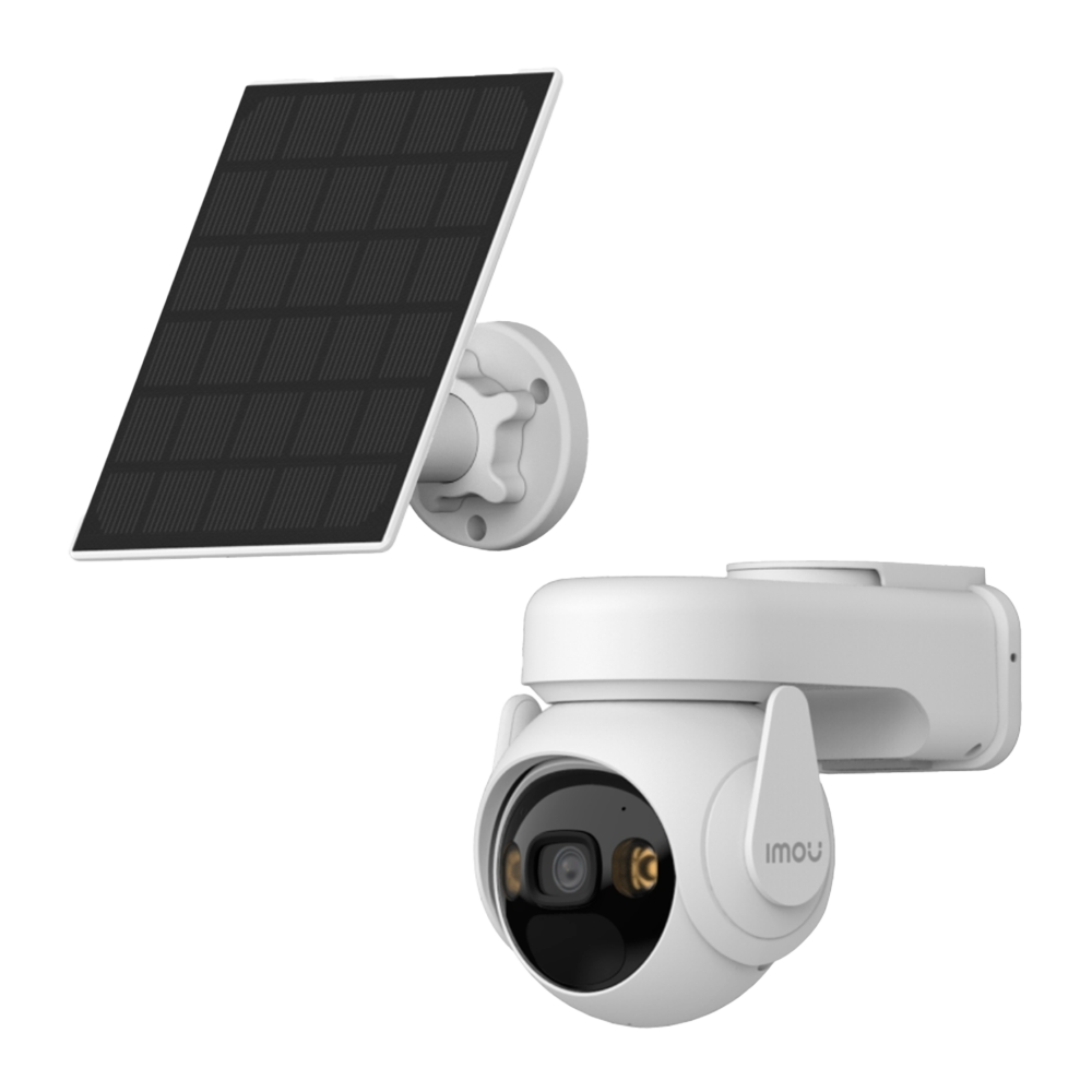 Telecamera Wifi Imou 3 Megapixel a Batteria - Movimento e Autotracking - Ottica 3.6 mm / IR 20m / Led bianco - Rilevamento di persone tramite sensore PIR - Audio Bidirezionale / Sirena - Adatto per esterni IP66