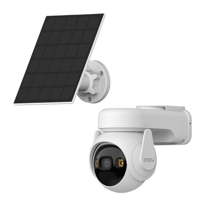 Telecamera Wifi Imou 3 Megapixel a Batteria - Movimento e Autotracking - Ottica 3.6 mm / IR 20m / Led bianco - Rilevamento di persone tramite sensore PIR - Audio Bidirezionale / Sirena - Adatto per esterni IP66