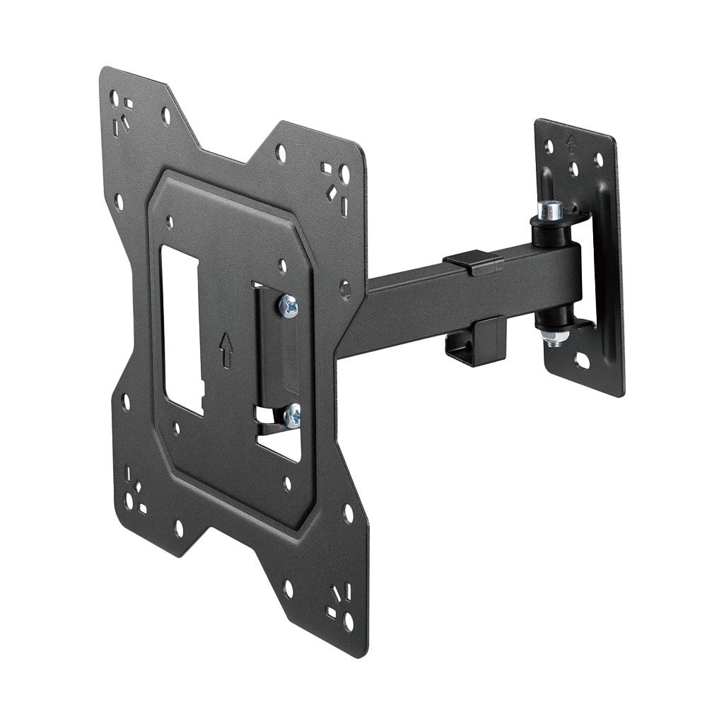 Supporto con braccio - Peso supportato 30Kg - VESA 100x100mm - VESA 200x200mm - Distanza dalla parete di 56~204mm - Inclinazione -8º / +5º