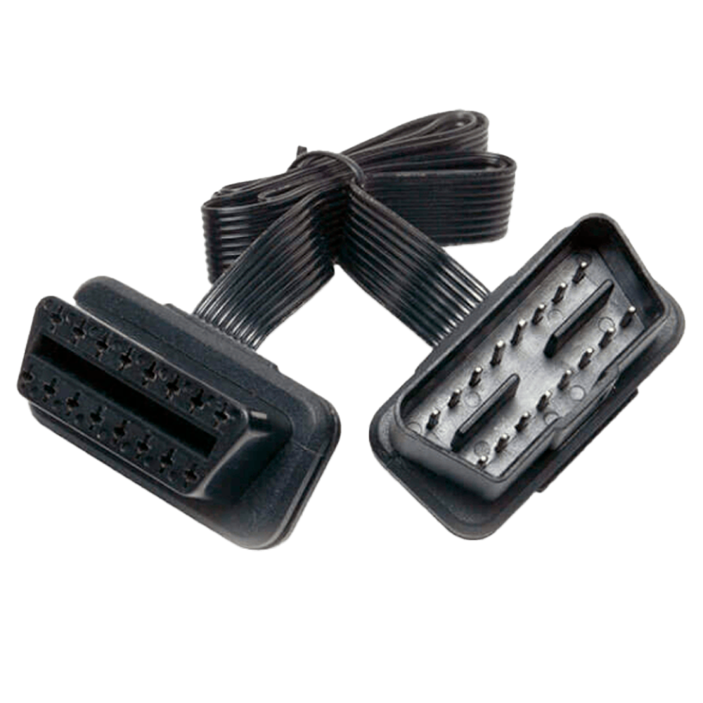 Cavo estensore OBD-II - Lunghezza del cavo di 0.7m - Compatibile con i dispositivi OBD-II