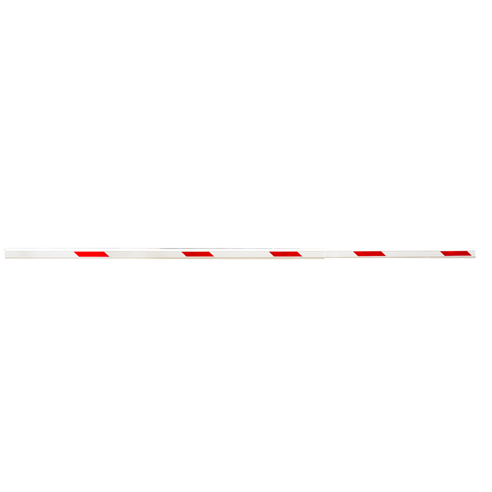 Braccio della barriera di parcheggio - Compatibile con PB-501x-SERVO - Braccio rettilineo telescopico fino a 6 m - In alluminio - LED opzionali - Facile installazione