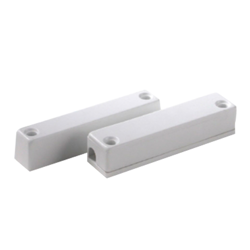 Contatto magnetico FDP - Specifico per superfici in legno - Tecnologia Reed - Sistema di collegamento per terminali - Copertura in pvc ABS - Adatto per interni IP40 - Certificato grado 2