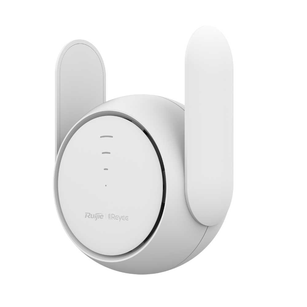 Reyee Wi-Fi Extender Mesh - 1 Porta RJ45 10/100Mbps - Wi-Fi 5 2x2 e dual-band  2.4 e 5GHz - Gestione Remota tramite Cloud - Controllo Genitori