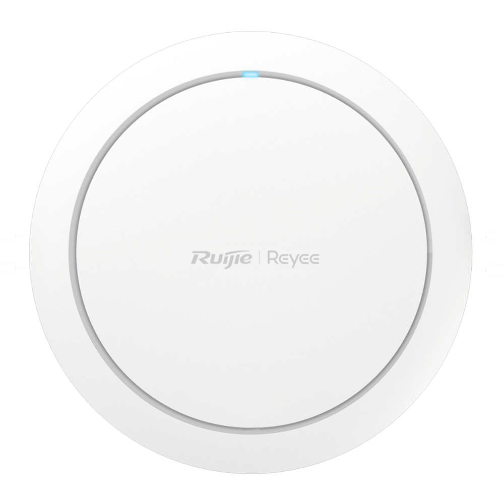 Reyee - AP Omnidirezionale  Wi-Fi 6 - Frequenza 2.4 e 5 GHz / 160MHz Larghezza di Banda - Supporta 802.11a/b/g/n/ac/ax - Prestazioni Wi-Fi fino a 3000 Mbps - Antenne MU-MIMO 2x2 in 2.4GHz