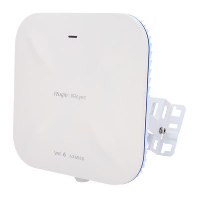 Reyee - AP Omnidirezionale Wi-Fi 6 ad Alta Densità - Adatto per uso esterno IP68 - Supporta 802.11a/b/g/n/ac/ax - Velocità di trasmissione fino a 6000 Mbps - Antenna 4x4 MIMO