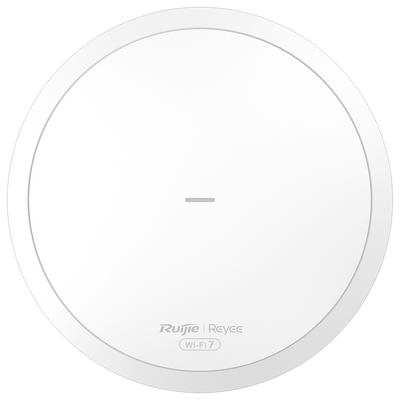 Reyee - AP Omnidirezionale  Wi-Fi 7 - Frequenza 2.4 e 5 GHz / 160MHz Larghezza di Banda - Supporta 802.11a/b/g/n/ac/ax/be - Prestazioni Wi-Fi fino a 3600 Mbps - Antenne MU-MIMO 2x2 in 2.4GHz