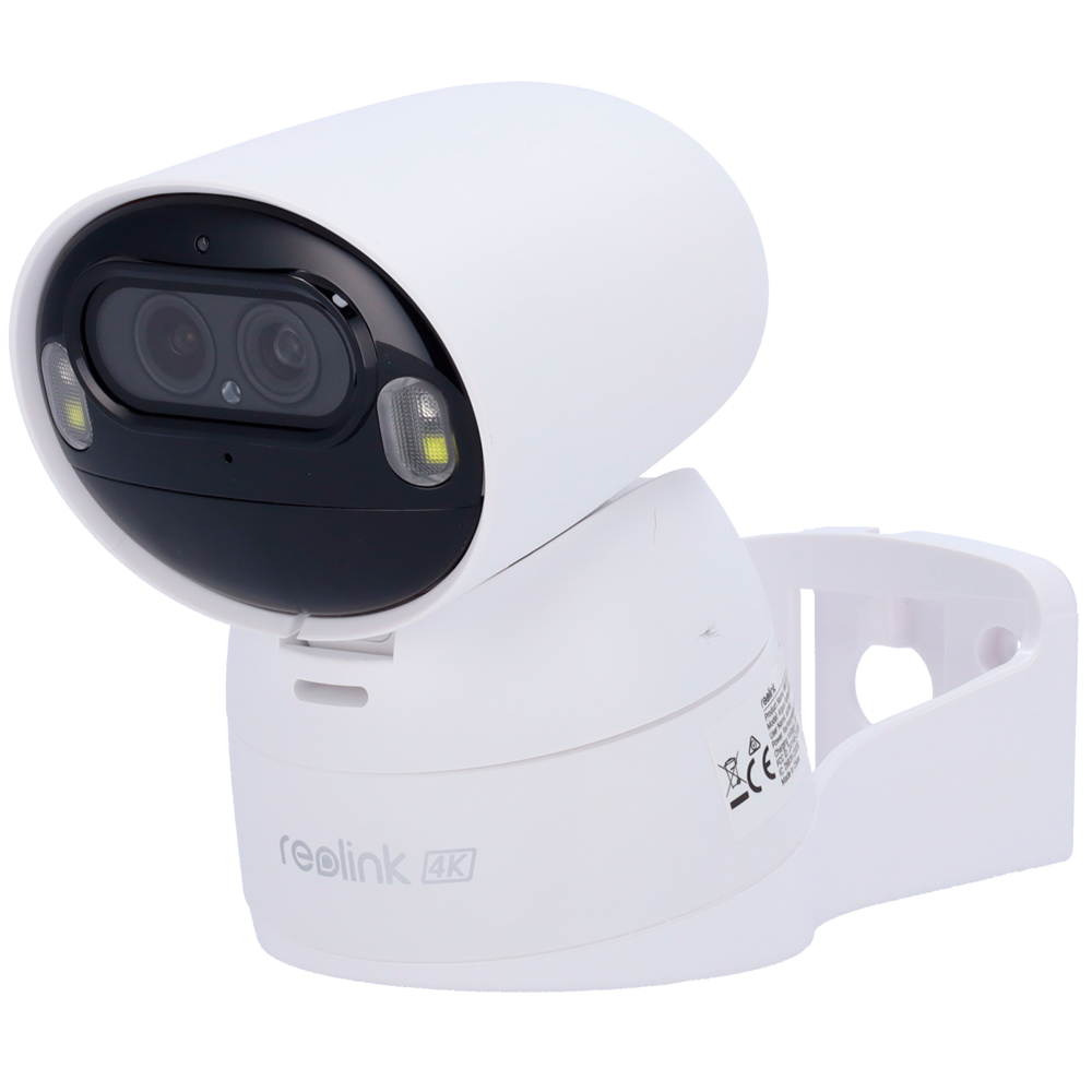 Reolink Telecamera WiFi a Batteria Argus B730 - 8MP (3840×2160) + 2MP (1920×1080) - WiFi Doppio / Modalità Color Night - Tracking &amp; zoom automatici - Audio bidirezionale / Slot MicroSD - Adatta per esterni