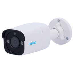 Reolink Telecamera IP PoE P320 - 5MP (2880 x 1616) - IR 30 m / PoE - Rilevamento di Persone / Veicoli - Audio bidirezionale / Slot MicroSD - Adatta per esterni