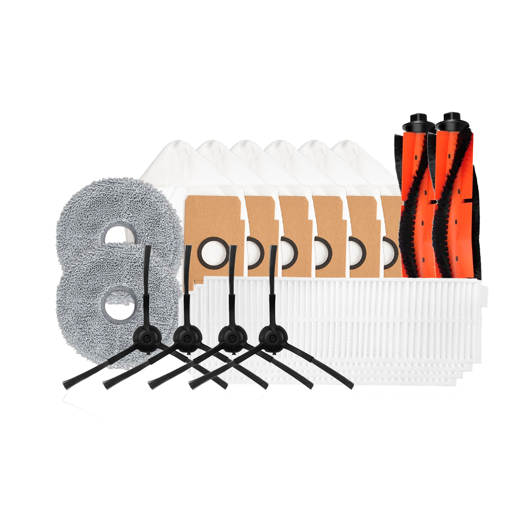 Imou Pack di Accessori per Aspirapolvere - Spazzola laterale - Filtro HEPA - Sacchetto per la polvere - Panno lavabile - Spazzola principale