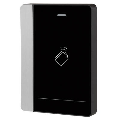 Lettore di accesso - Accesso tramite scheda MF - Indicatore a LED e acustico - Wiegand 26/34 | RS485 - Compatibile con Safire - Adatta per interni