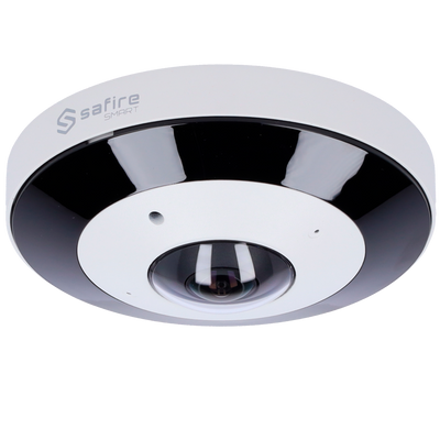 Safire Smart - Telecamera Dome IP Fisheye gamma I1 - Risoluzione 12 Megapixel (4000x3000) - Ottica 1.65 mm