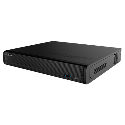 Safire Smart - Videoregistratore analogico XVR Serie 8 - 32CH HDTVI/HDCVI/HDCVI/AHD/CVBS/CVBS/ 32+8 IP - Risoluzione massima 4K (8FPS) / Allarmi - Uscita HDMI e VGA / 4 HDD - IA