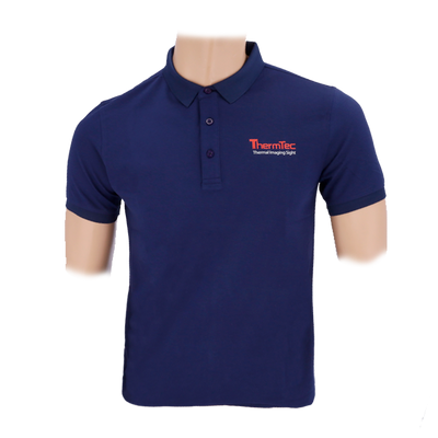 ThermTec - Polo taglia XL - Colore blu marino