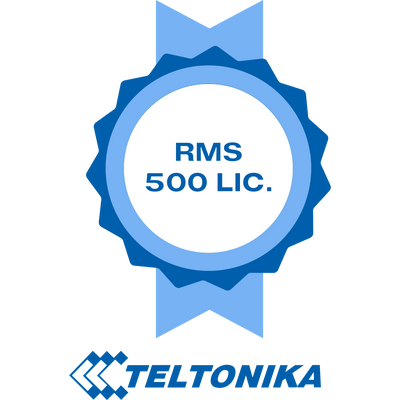 Licenze Piattaforma Teltonika RMS - Pack di 500 Licenze (Crediti) - Monitoraggio remoto Router Teltonika - Configurazione remota Router Teltonika - Gestione Telnet / SFTP / SSH / HTTP / HTTPS - 1 La licenza consente la gestione di 1 router per 1 mese