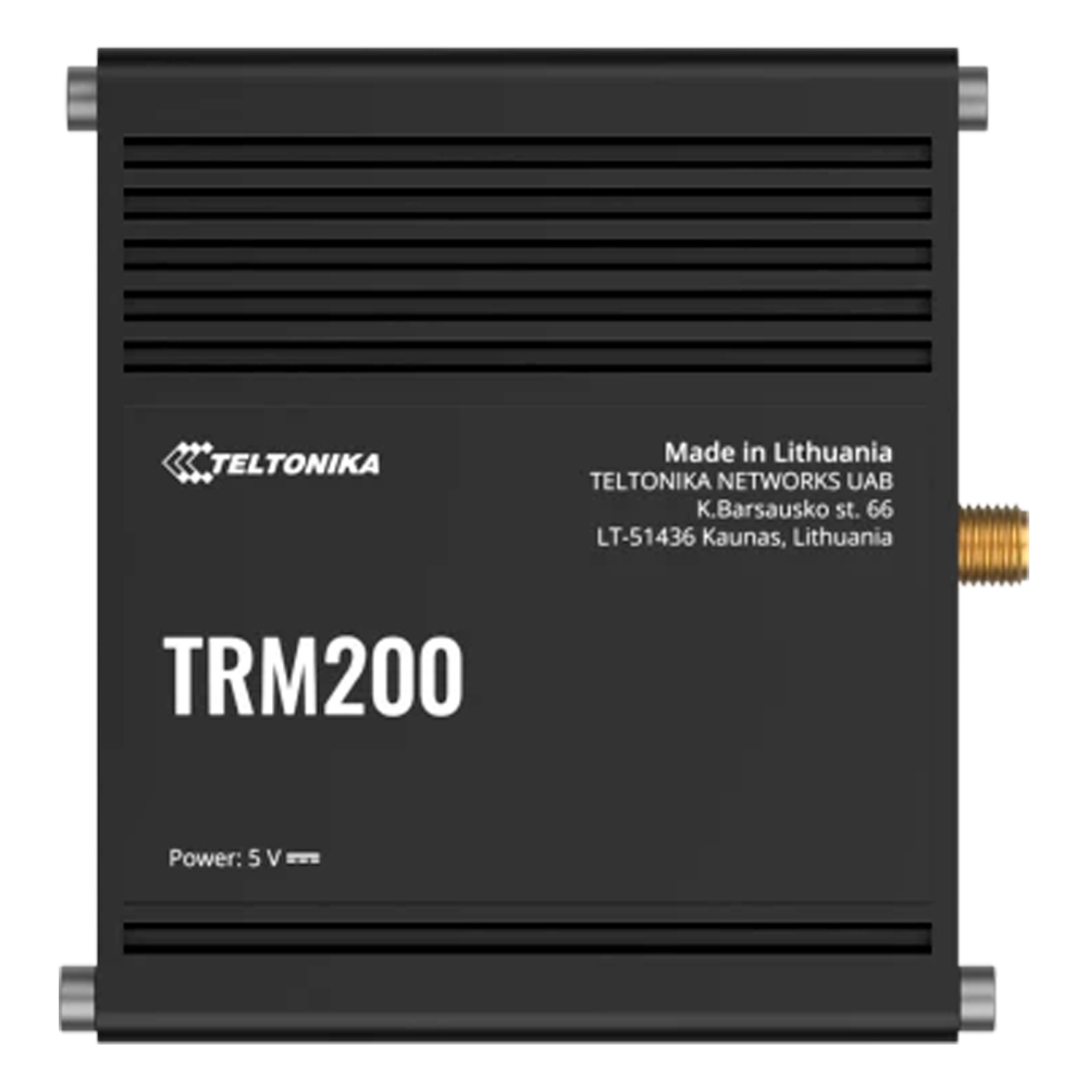 Teltonika Modem 4G Industriale - 4G Cat 4 / 3G / 2G - Connettore Micro USB - Design compatto