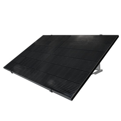 TSUN Kit Solar Pop Up - Pannello Full Black 400W - Microinverter M400 400W - Staffa per installazione a pavimento - Connessione WiFi tramite Smart Plug - Consente di collegare tra loro fino a 11 kit