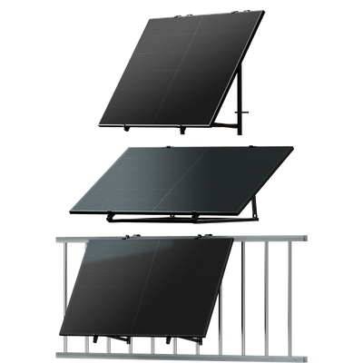 TSUN Kit Solare Universale - 2x Pannello solare 400W - Microinverter 800W - Per balcone