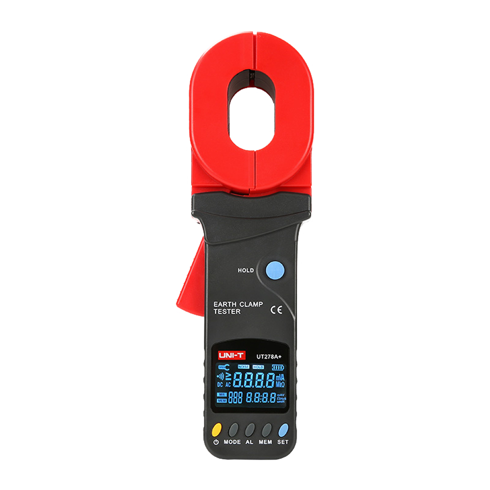 Pinza amperometrica per misura resistenza di terra - Display EBTN fino a 1000 conteggi - Misura della corrente di dispersione fino a 30A - Misura della resistenza di terra fino a 1000Ω - Calibrazione automatica | Intervallo automatico - Allarme limite di resistenza