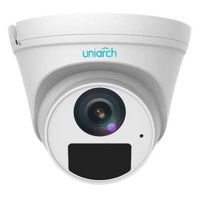Telecamera IP 4 Megapixel Uniarch - 1/3" Progressive Scan CMOS - Ottica 2.8 mm - IR LED Portata 30 m - Microfono integrato | Slot MicroSD  - Waterproof IP67