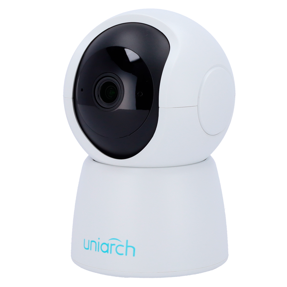 Telecamera IP PT 4 Megapixel - Gamma Uniarch WiFi
 - 1/3" Progressive Scan CMOS
 - Ottica 4 mm | Rilevamento di persone
 - IR LED Portata 10 m | Autotracking
 - Audio bidirezionale | APP Uniarch