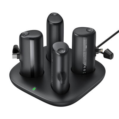 VEGER 4 power bank con base di ricarica - Capacità 5000mAh / Power bank - Ingressi POGO Pin