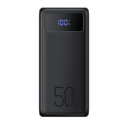 VEGER Power bank con display LCD - Capacità 50000mAh - Ingressi USB-C