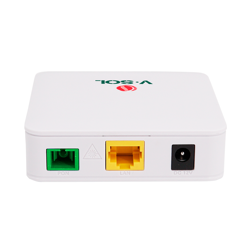 V-SOL ONT XPON - 1X PON  1x LAN RJ45 10/100/1000Mbps  - Ideale per l'FTTH domestico e aziendale