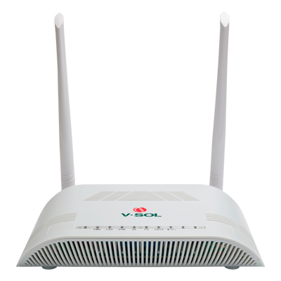 V-SOL Router ONT Wi-Fi 4 CATV - 1X PON 1x LAN RJ45 FE 1x LAN RJ45 GE 1x CATV - 802.11ac 2x2 dual band 2.4 e 5GHz  - Ideale per l'FTTH domestico e aziendale
