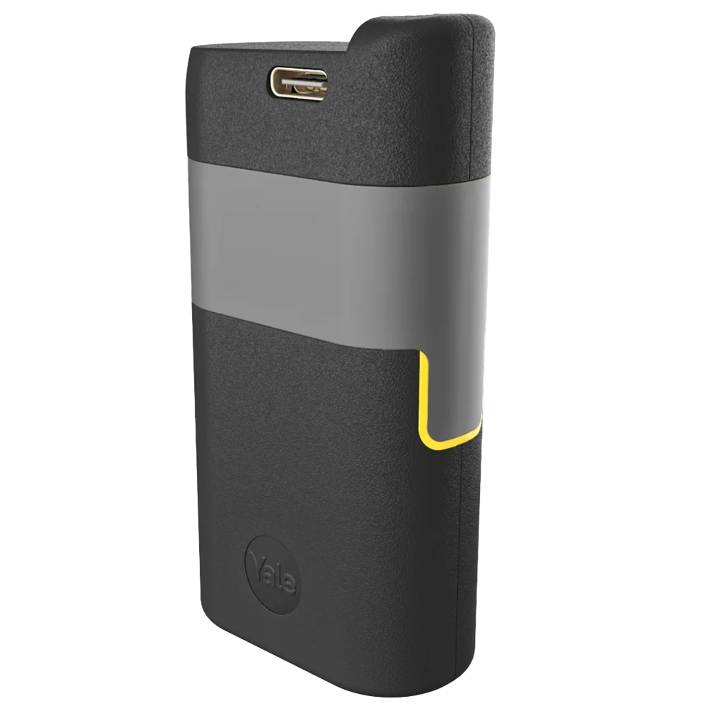 Accessorio per batteria ricaricabile - Lunga durata di 6 mesi - Capacità 2950 mAh - Porta USB-C per la ricarica - LED di stato di carica - Compatibile con YALE-LINUS-L2