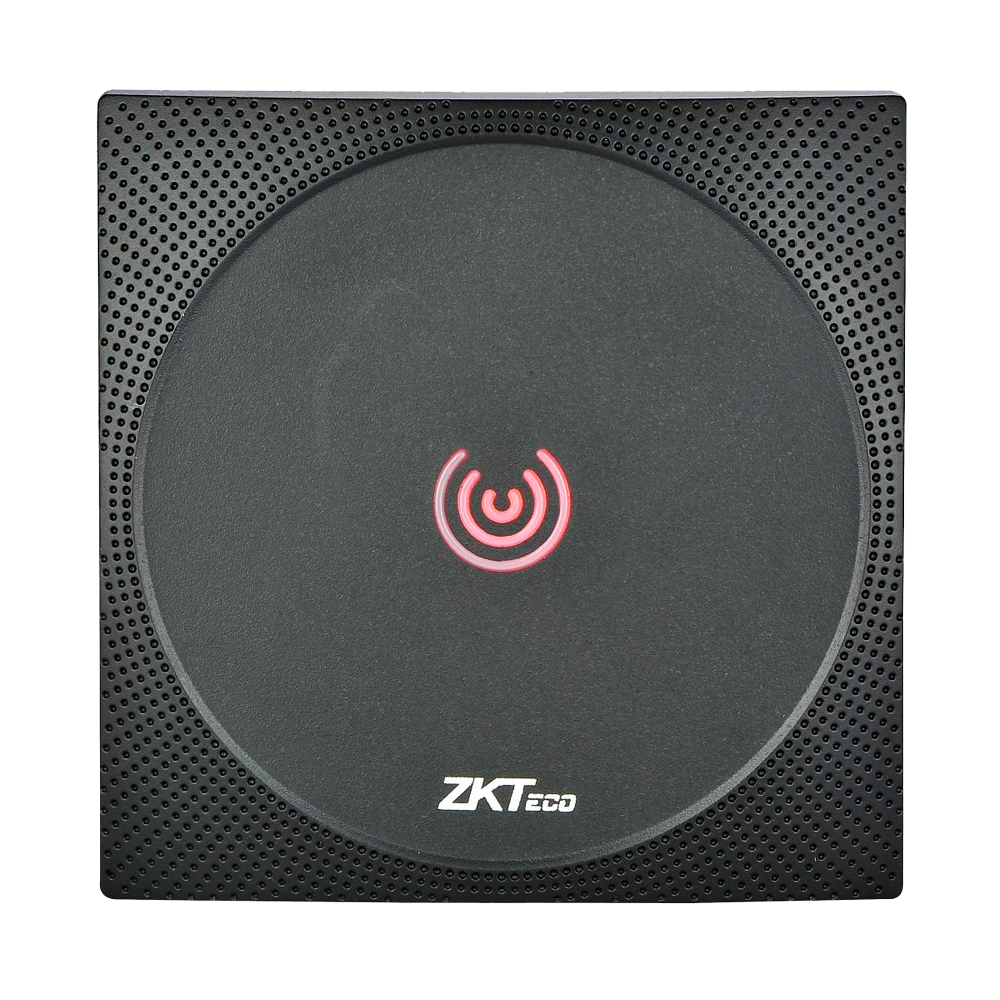 Lettore di accesso - Accesso tramite scheda EM e MF DESFire - Indicatore a LED e acustico - RS485 ZKTeco | OSDP - Compatibile con i controller ZKTeco - Adatto per esterni IP65