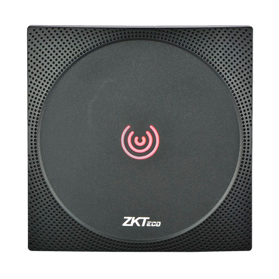 Lettore di accesso - Accesso tramite scheda EM e MF DESFire - Indicatore a LED e acustico - RS485 ZKTeco | OSDP - Compatibile con i controller ZKTeco - Adatto per esterni IP65